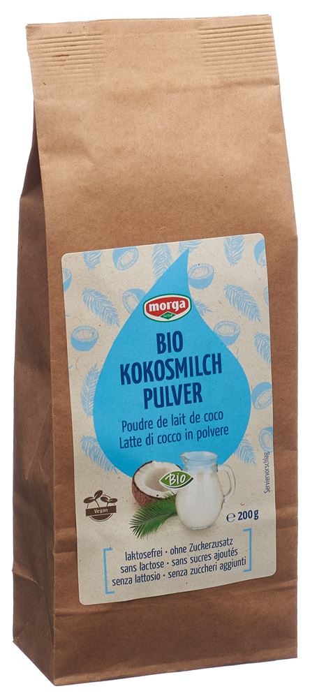 Morga poudre de lait de coco bio sach 200 g