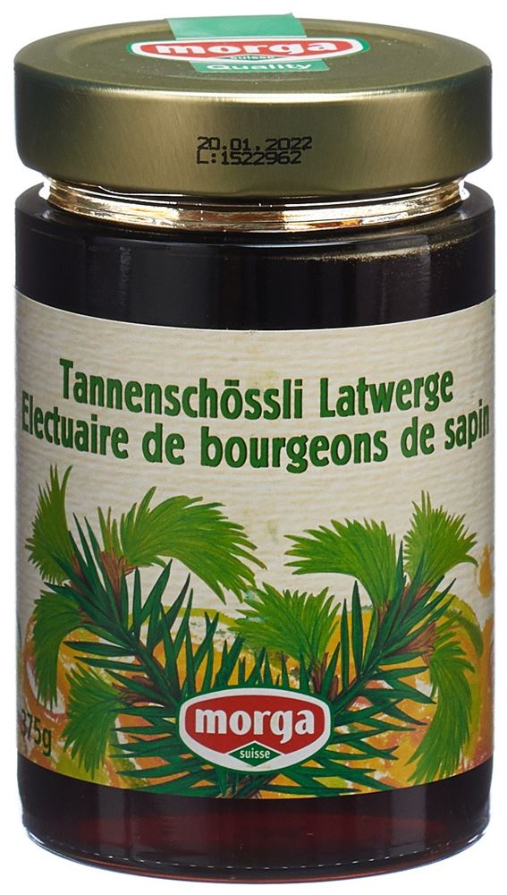 Image of Morga Konfitüre Tannenschössli Latwerge 375 g