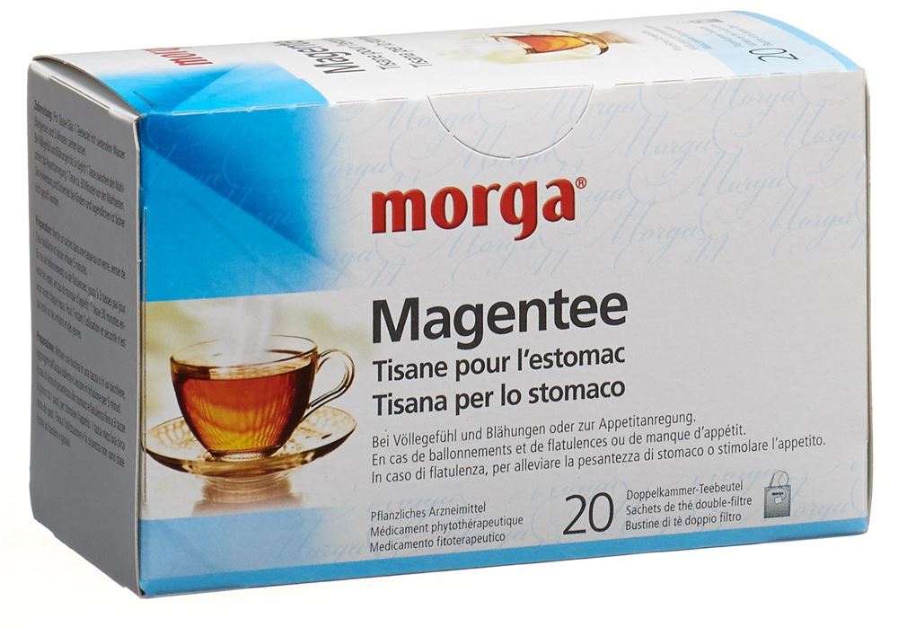 Image of Morga Magentee mit Hülle Btl 20 Stk
