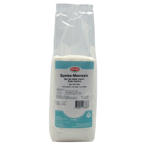 Image of Morga Meersalz fein Btl 750 g