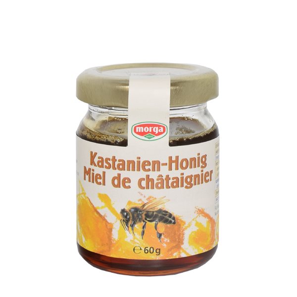Image of Morga Midget Kastanien-Honig Glas 60 g
