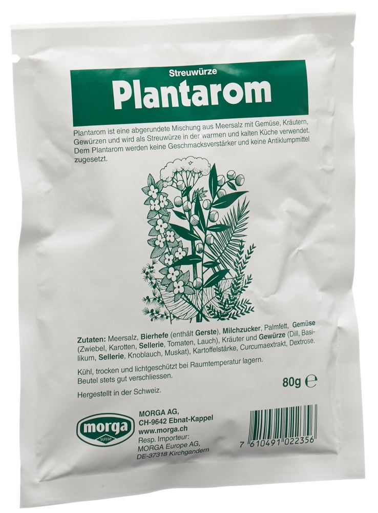 Morga Plantarom condimento confezione 80 g