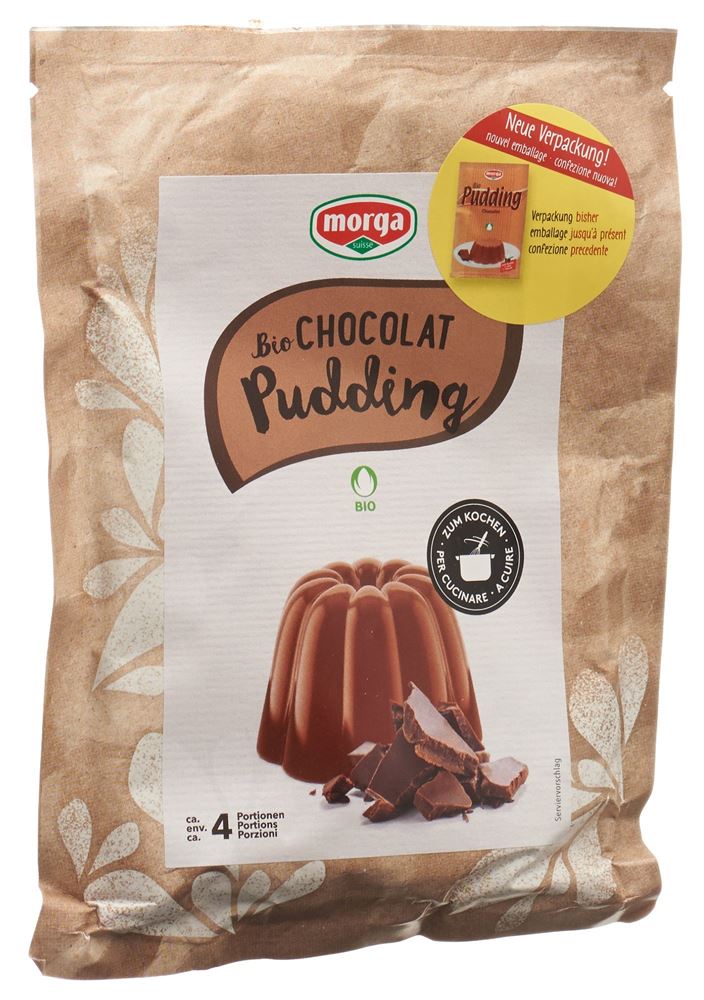 Image of Morga Pudding Chocolat Bio Btl 75 g