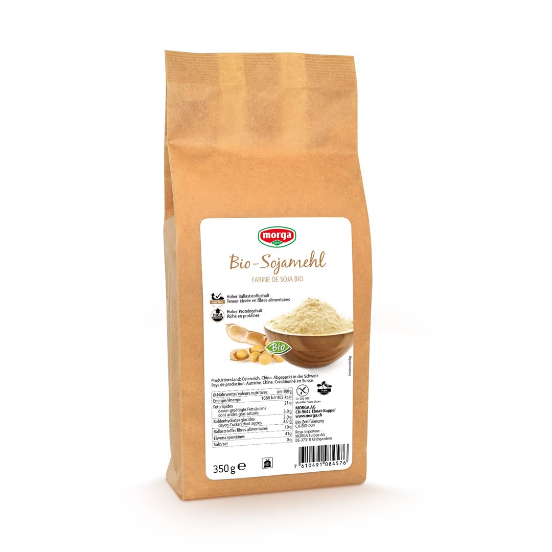 Image of Morga Sojamehl glutenfrei Bio Btl 350 g