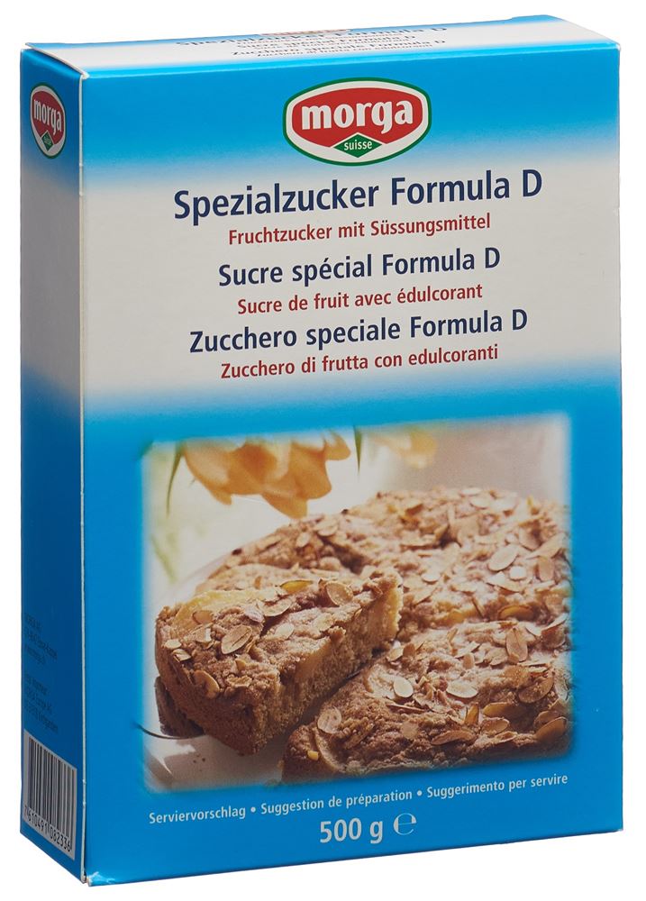 Image of Morga Spezialzucker Formula D 500 g