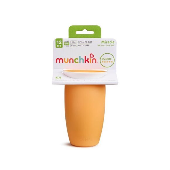 Image of Munchkin Miracle 360° Becher 296ml 100% überlaufsicher