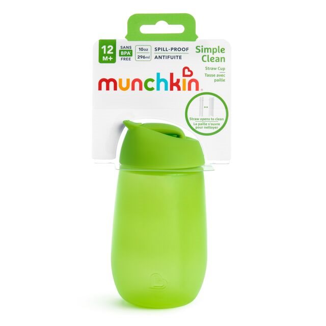 Image of Munchkin Simple Clean Trinkhalm Flasche 296ml
