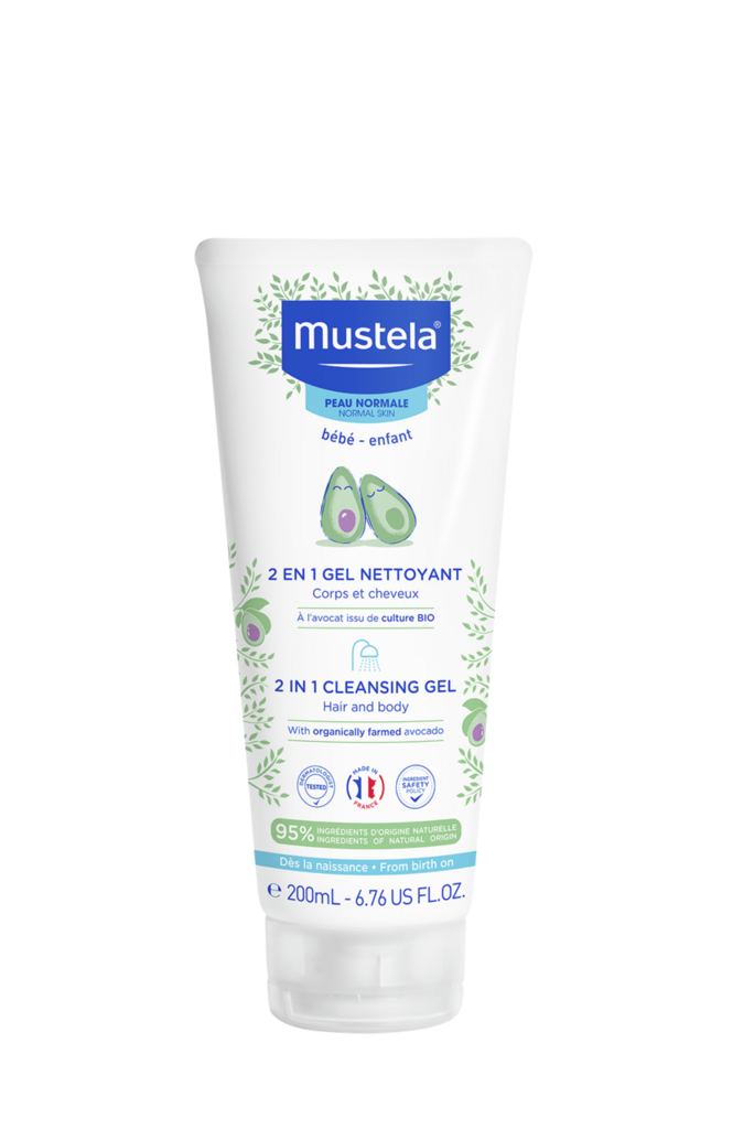 Mustela 2en1 Gel nettoyant peau normale tb 200 ml