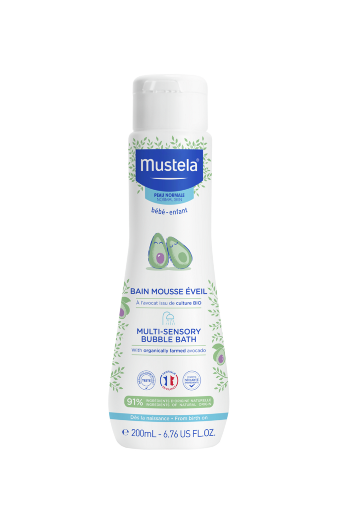Image of Mustela Anregendes Schaumbad normale Haut Fl 200 ml