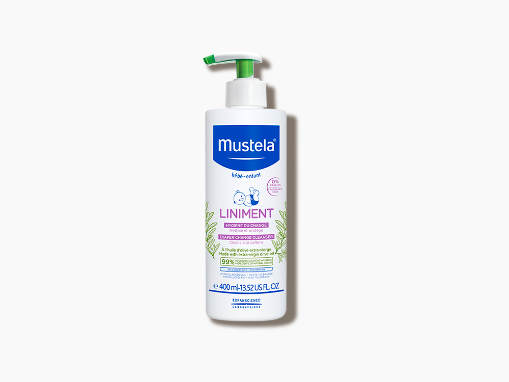 Mustela change liniment fl 400 ml