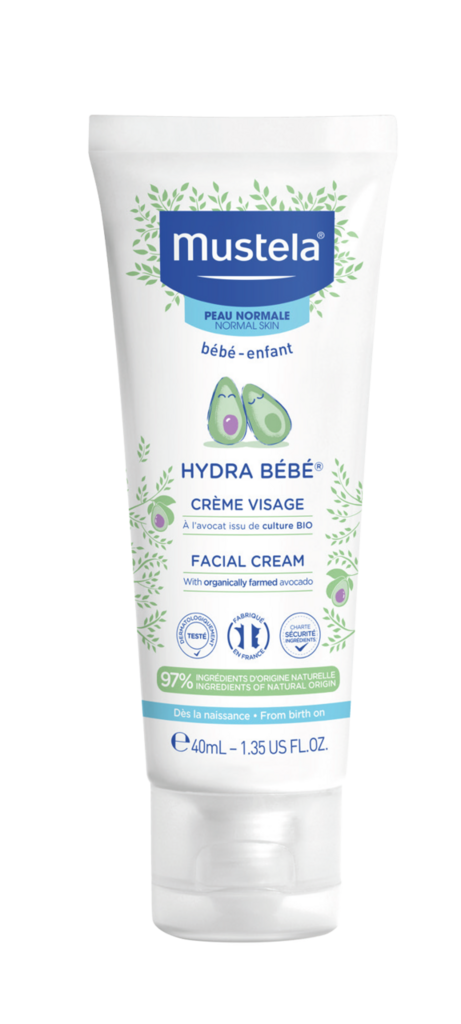 Mustela Hydra bébé crème visage peau normale tb 40 ml