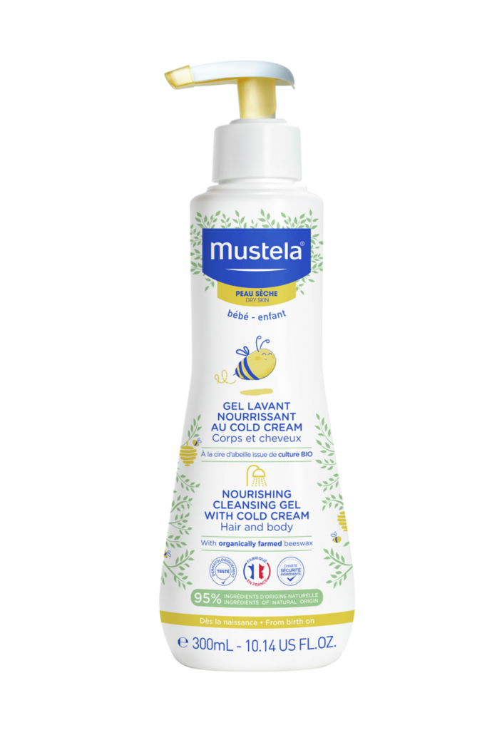 Mustela Gel lavant nourrissant au Cold Cream peau sèche 300 ml