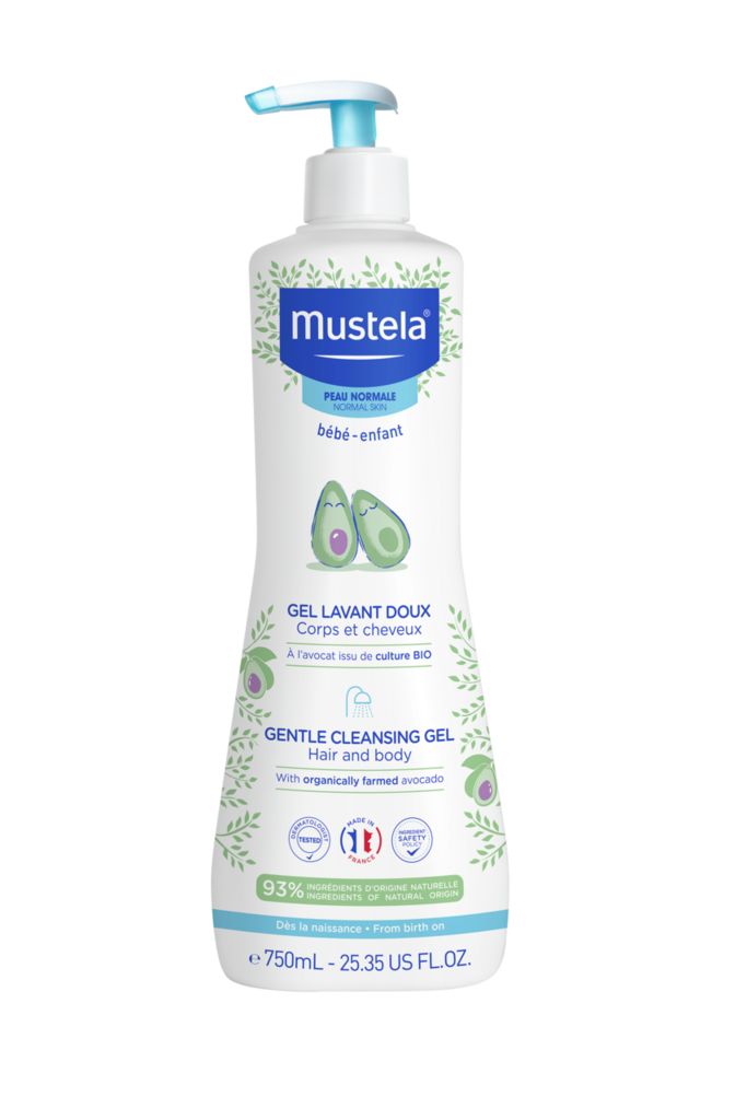 Mustela Gel lavant doux peau normale fl 750 ml