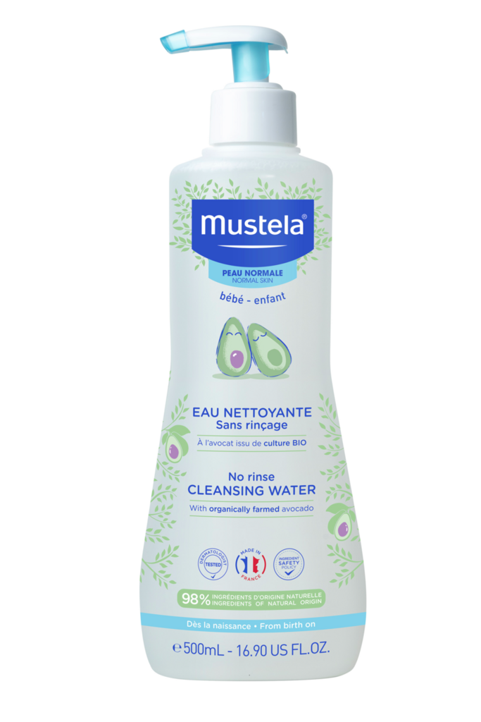 Mustela Eau nettoyante sans rinçage peau normale dist 500 ml