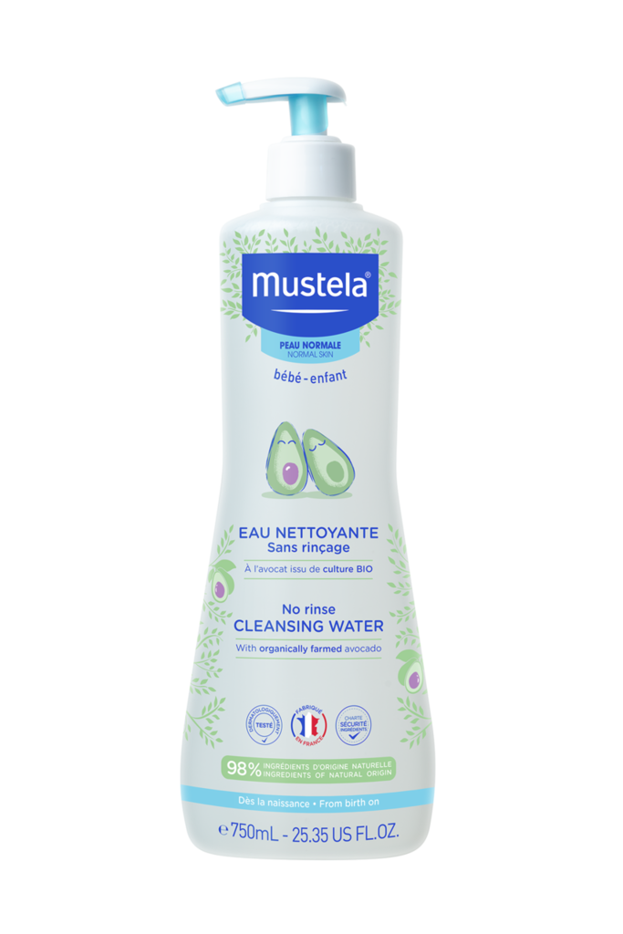 Mustela Eau nettoyante sans rinçage peau normale dist 750 ml
