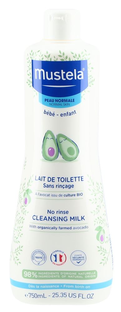 Mustela Reinigungsmilch normale Haut Fl 750 ml