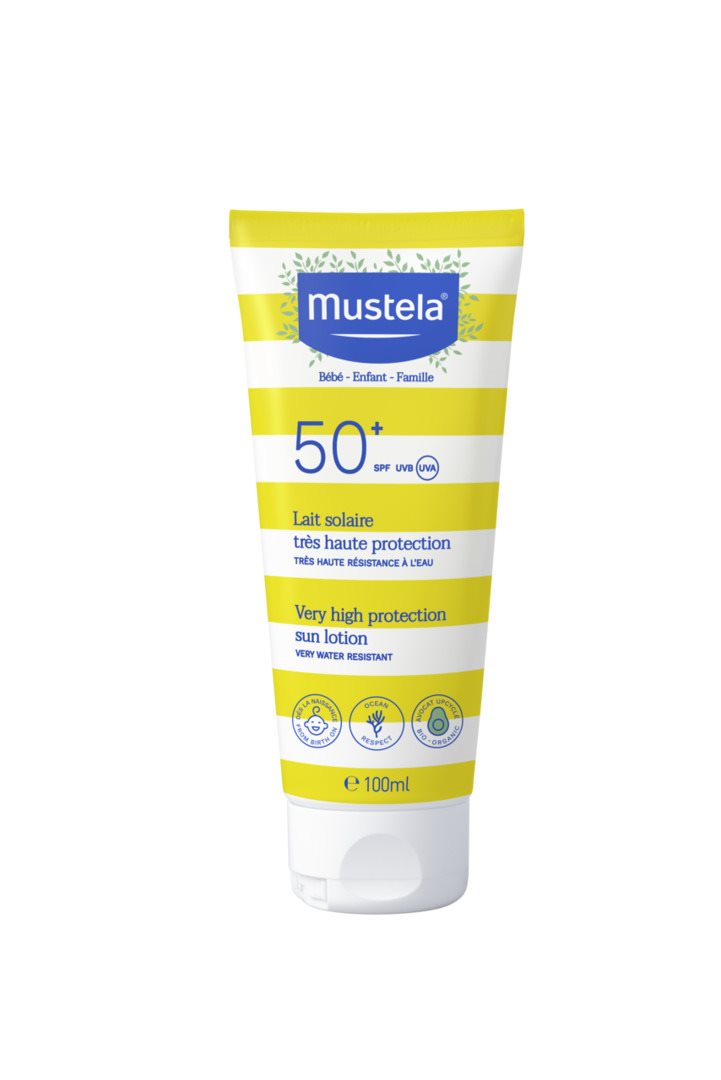 Mustela Solaire lait solaire Spf50+ tb 100 ml