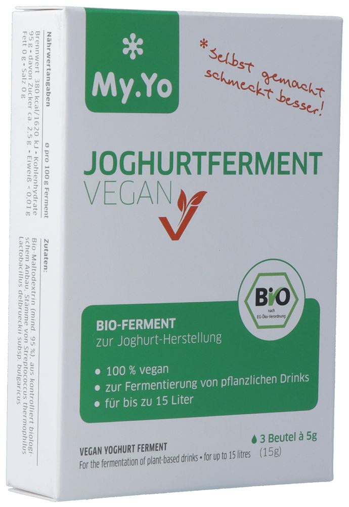 Image of My.Yo Joghurt Ferment Bio vegan 3 x 5 g