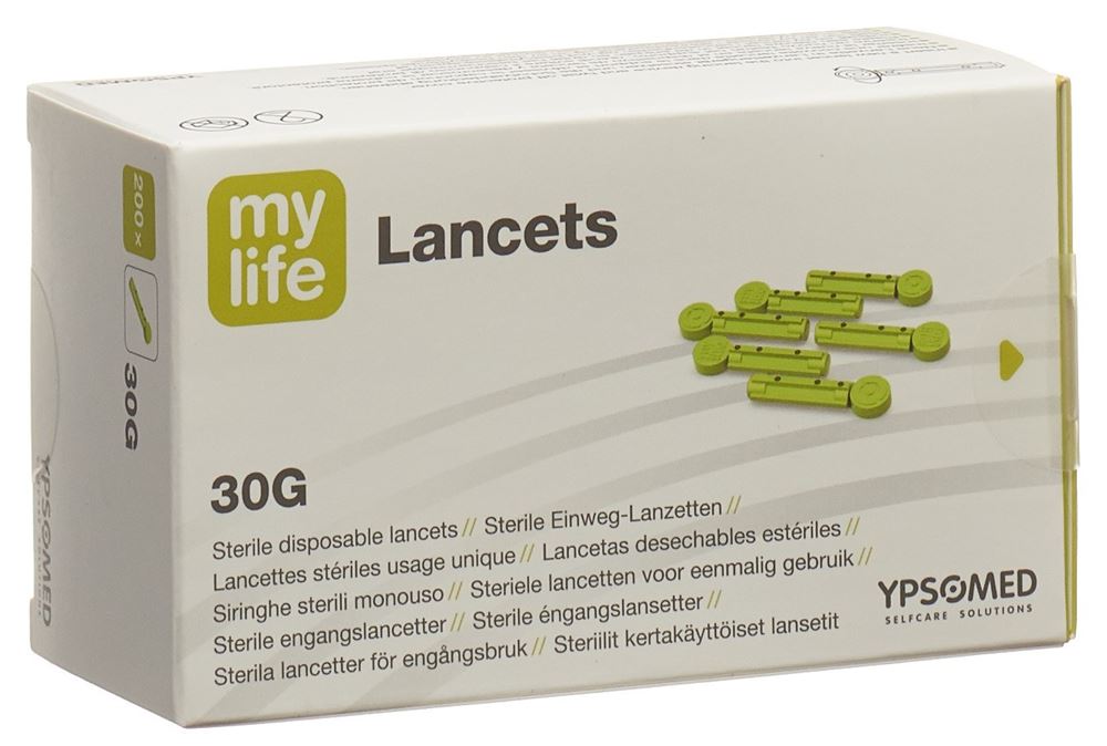 Image of mylife Lancets 30G 0.30mm grün 200 Stk