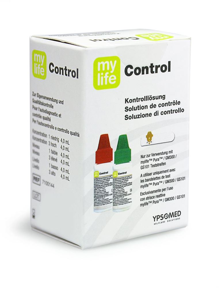 mylife Pura Kontrolllösung niedrig/hoch 2 x 4 ml