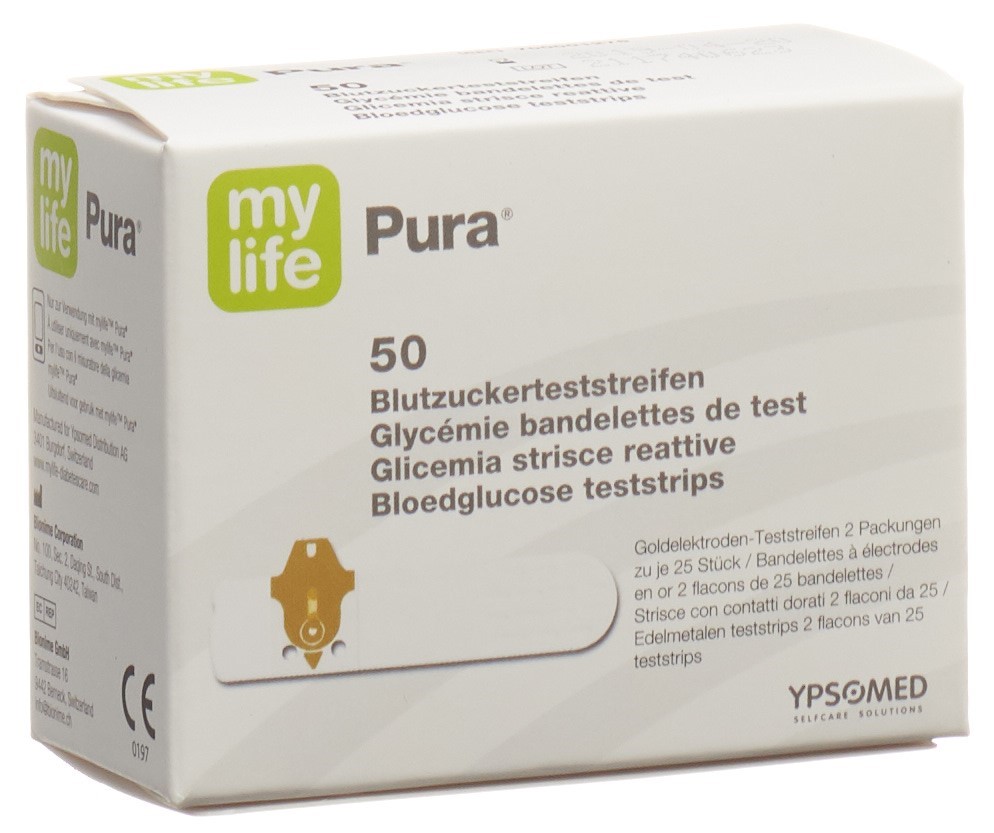 Image of mylife Pura Teststreifen 50 Stk