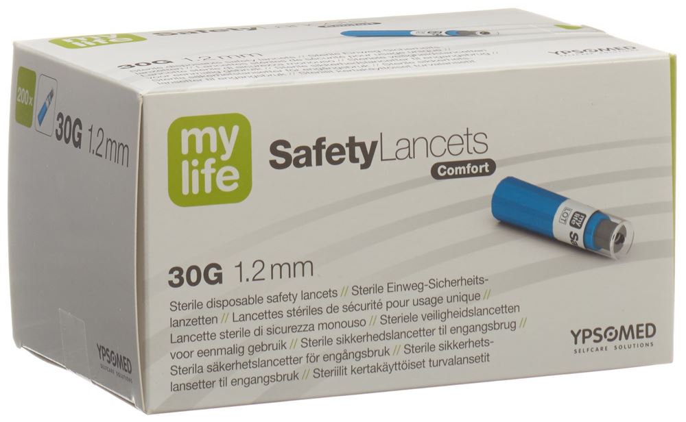 mylife SafetyLancets Comfort lancette di sicurezza 30G 200 pezzi