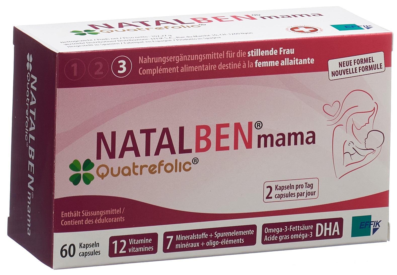 Natalben Mama caps 60 pce