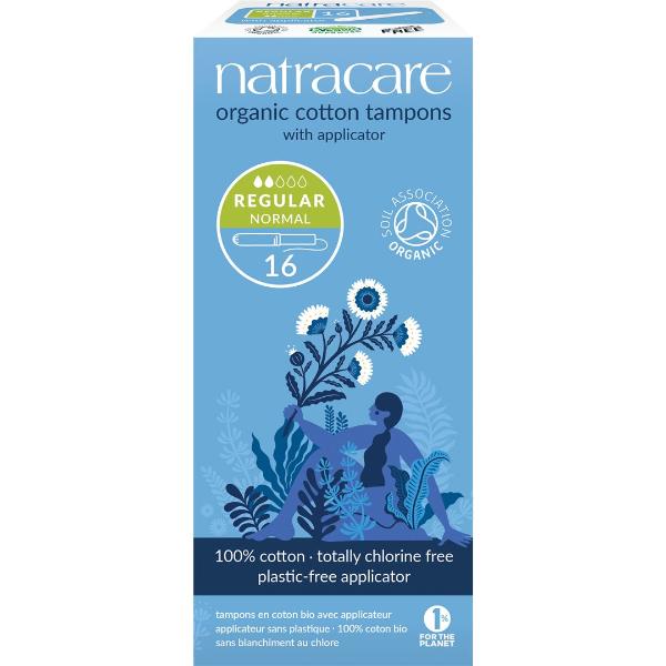 Natracare tamponi con applicatore regular 16 pezzi