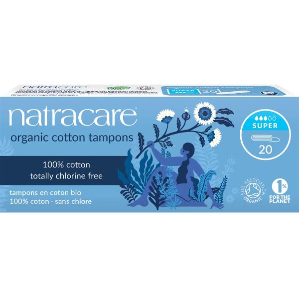 Natracare tamponi super 20 pezzi