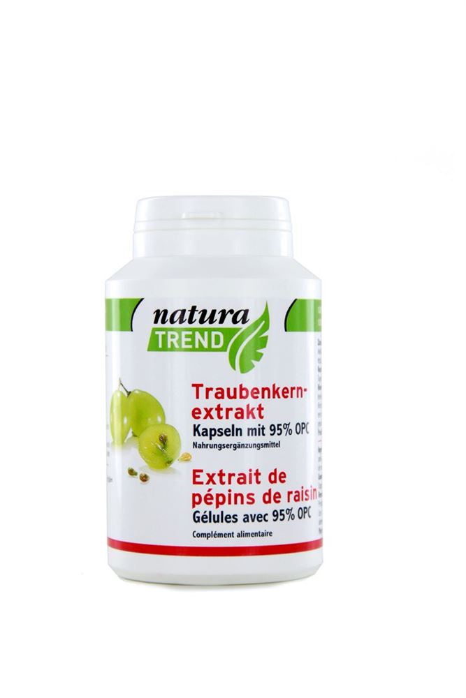 Image of naturatrend Traubenkernextrakt Kaps Ds 120 Stk