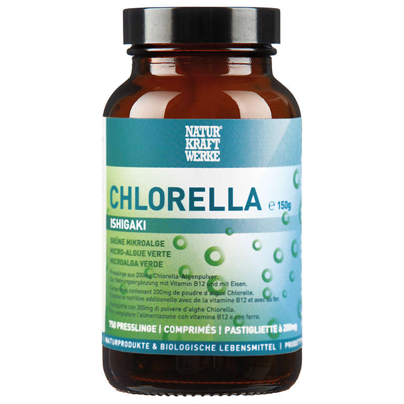 Image of NaturKraftWerke Chlorella Ishigaki Presslinge à 200mg 750 Stk