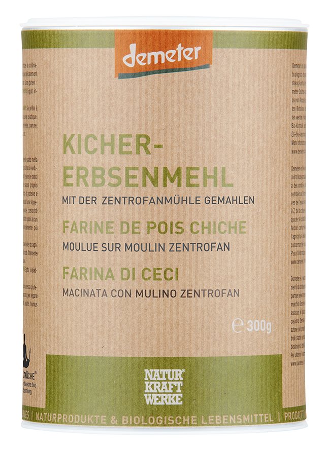 NaturKraftWerke Kichererbsenmehl Demeter 300 g