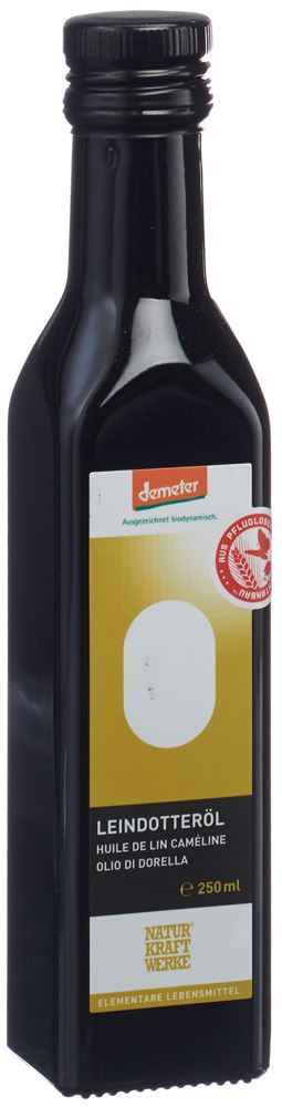 NaturKraftWerke Leindotteröl nativ Demeter 250 ml