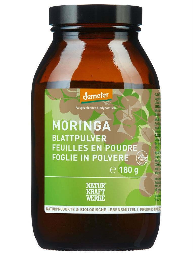 Image of NaturKraftWerke Moringa Blattpulver Demeter 180 g