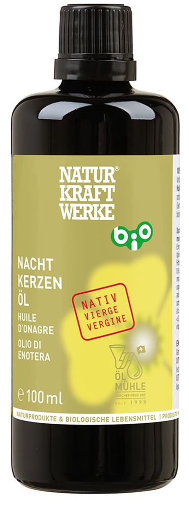 NaturKraftWerke Nachtkerzenöl nativ Bio/kbA 100 ml