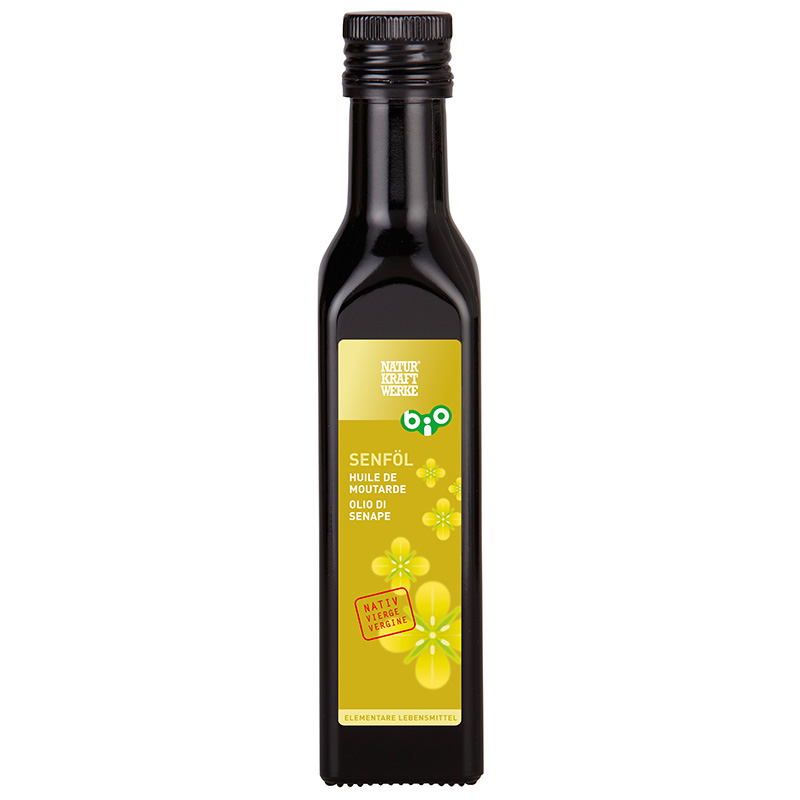 Image of NaturKraftWerke Senföl nativ Bio/kbA 250 ml