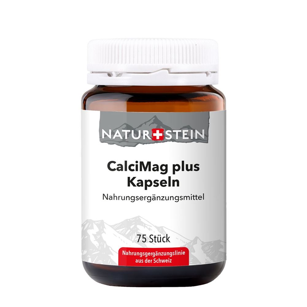 Naturstein Calci/Mag plus caps fl verre 75 pce