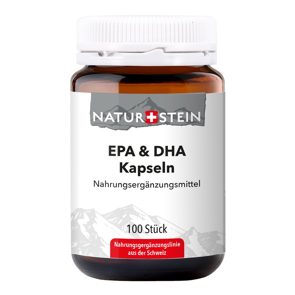 Naturstein EPA & DHA Kaps Glas 100 Stk