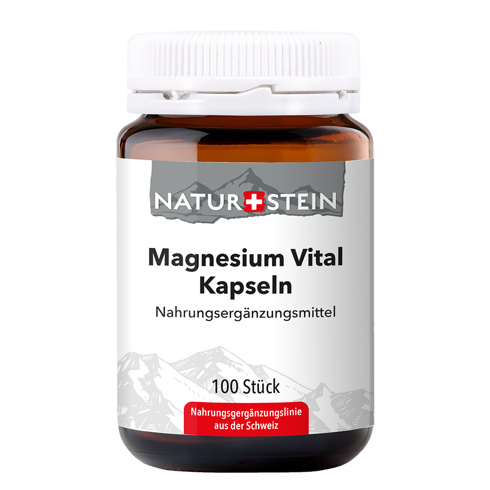 Image of Naturstein Magnesium Vital Kaps Glasfl 100 Stk