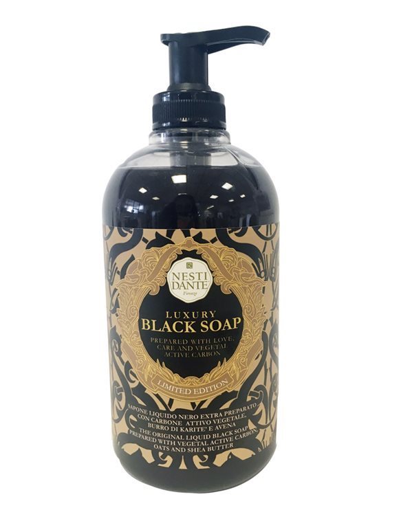 Nesti Dante savon liquide luxury black fl 500 ml