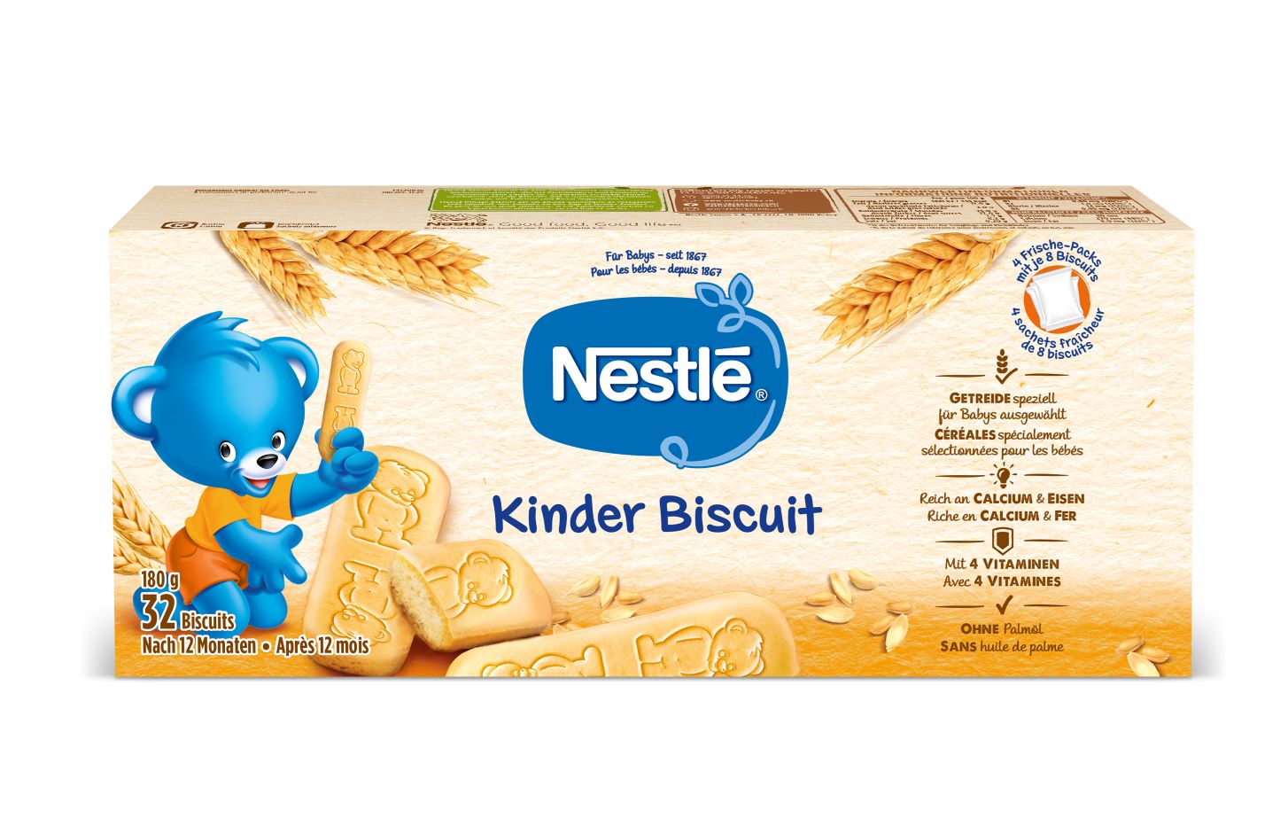 Nestlé Kinder Biscuit 180 g