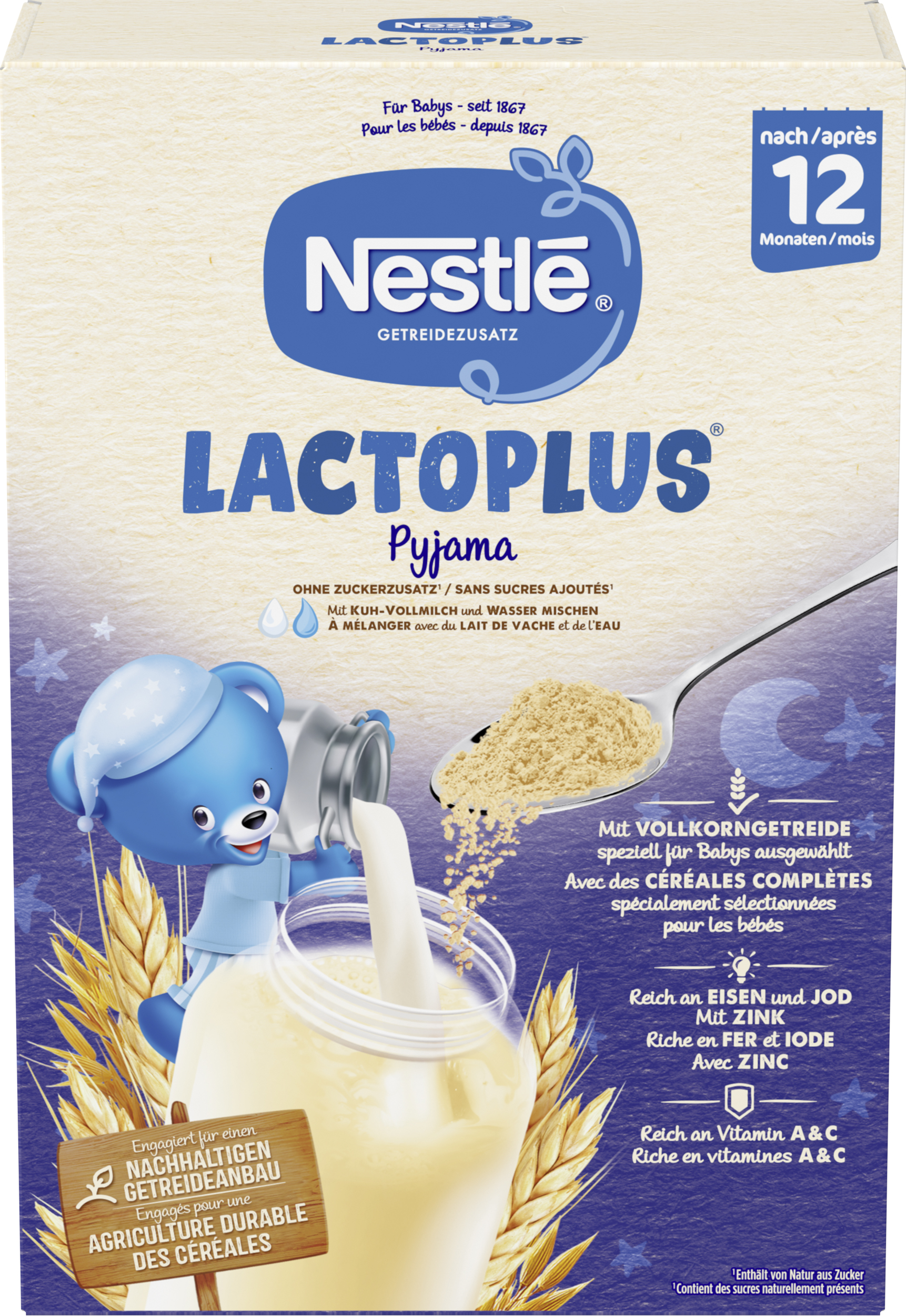 Image of Nestlé Lactoplus Pyjama 12 Monate 400 g