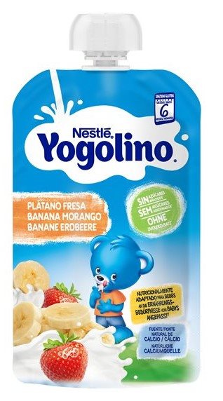 Nestlé Yogolino Banane Erdbeere Btl 100 g