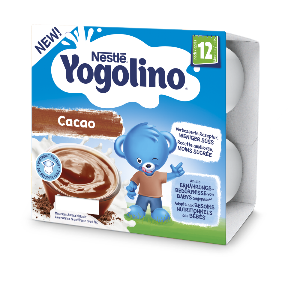 Image of Nestlé Yogolino Cacao 12 Monate 4 x 100 g