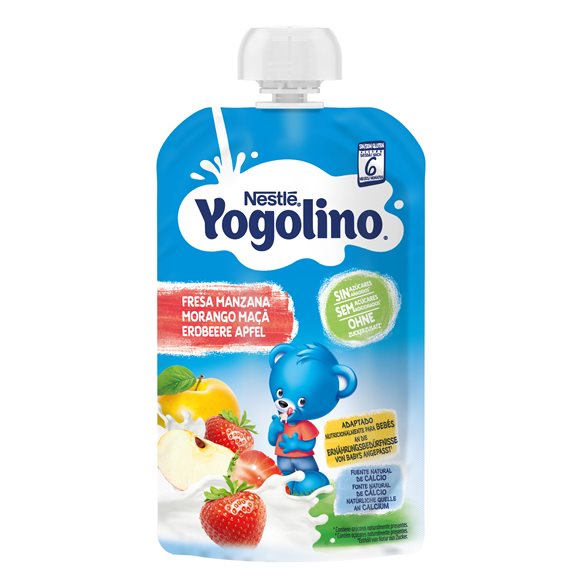Image of Nestlé Yogolino Erdbeere Apfel 6 Monate 100 g