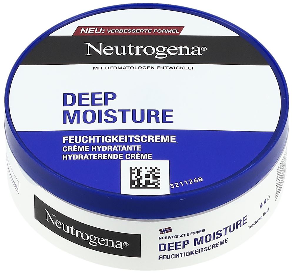 Neutrogena Feuchtigkeitscreme sofort einziehend Topf 200 ml