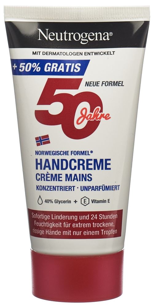 Image of Neutrogena Handcreme unparfümiert Tb 75 ml
