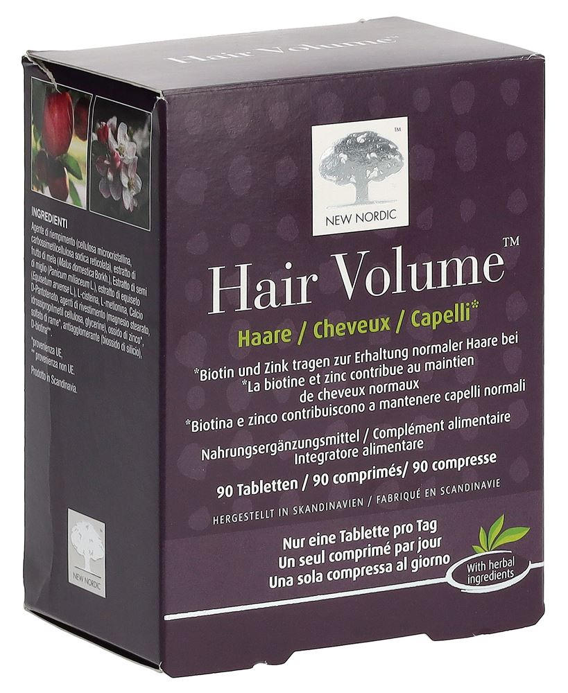 Image of NEW Nordic Hair Volume Tabl 90 Stk