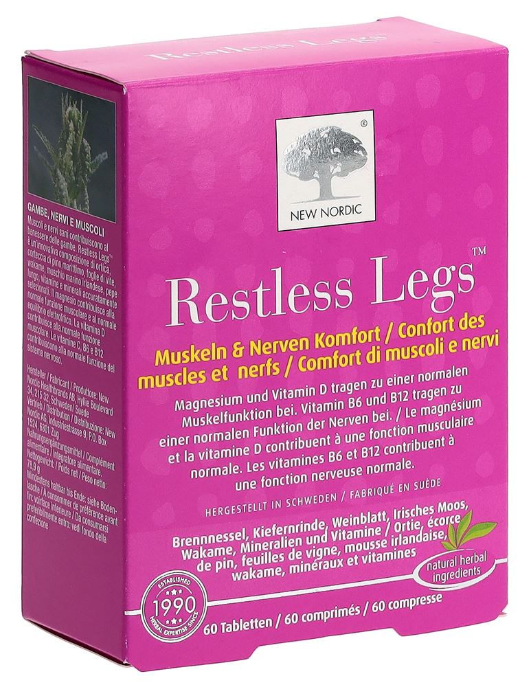 New Nordic Restless Legs cpr 60 pce
