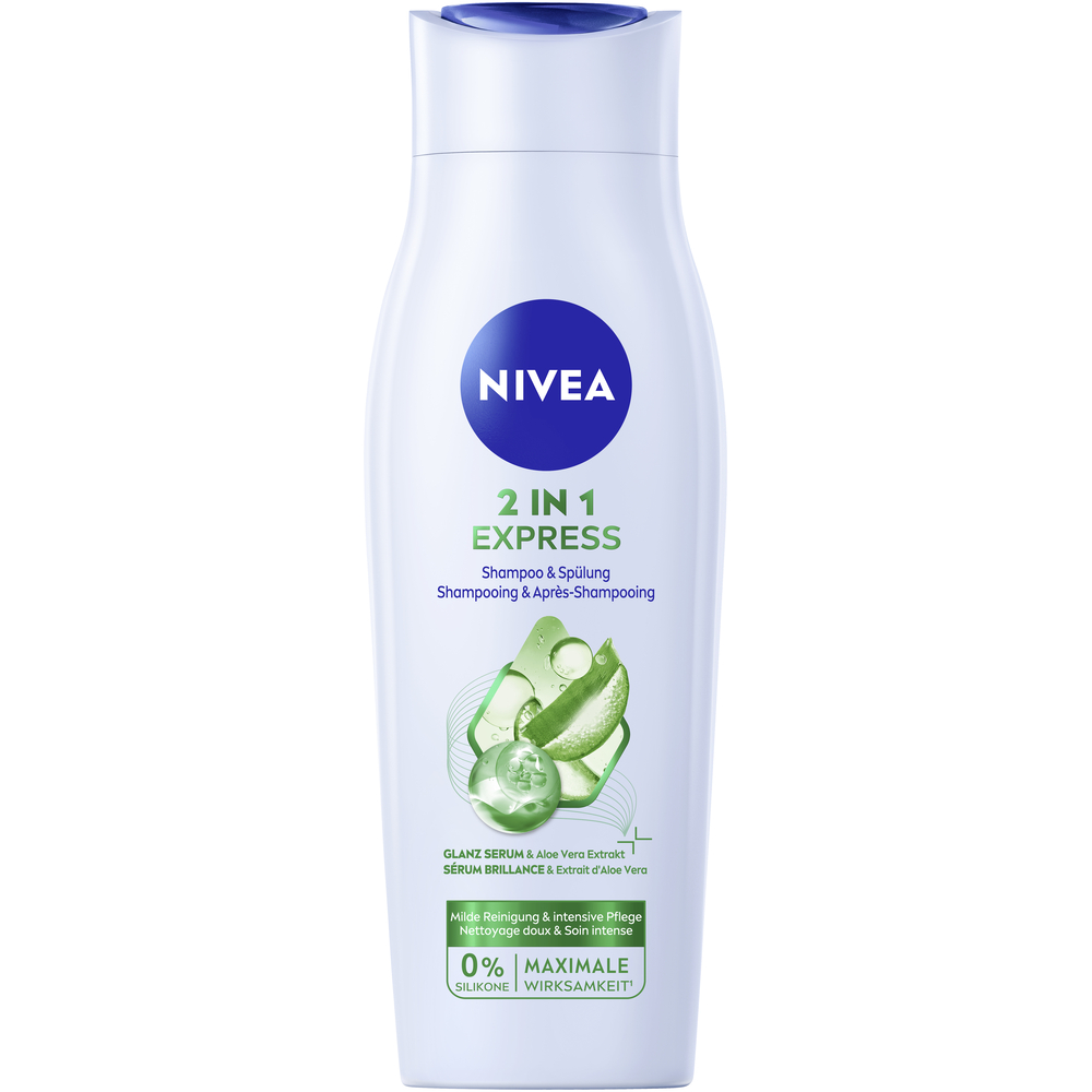 Image of Nivea 2in1 Express Shampoo & Spülung 250 ml